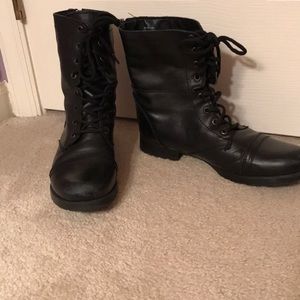 Steve Madden Combat Boots